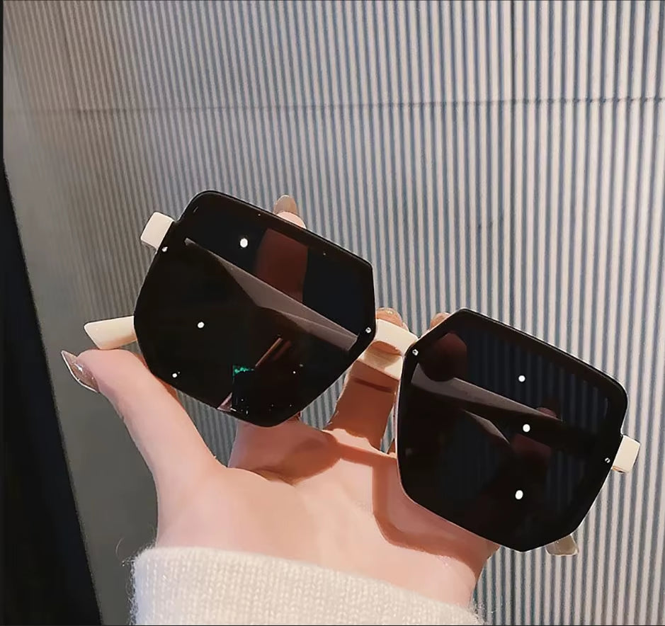 Big Frame Vintage Sunglasses Women Men Brand Square Sun Glasses Retro Eye Glasses Goggle for Male Female Polygon Sunglasses ﻿ ﻿