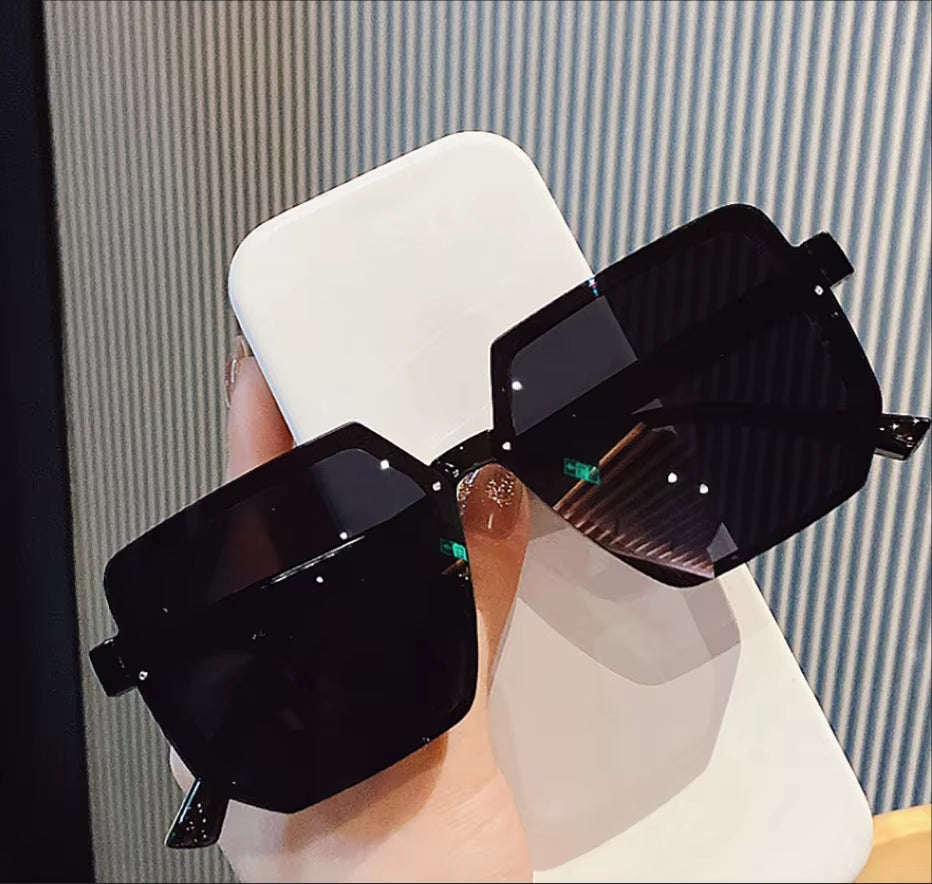 Big Frame Vintage Sunglasses Women Men Brand Square Sun Glasses Retro Eye Glasses Goggle for Male Female Polygon Sunglasses ﻿ ﻿